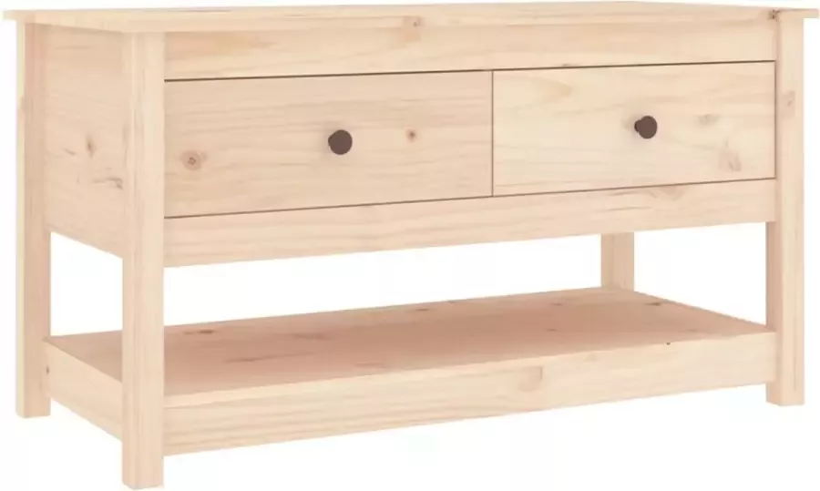 Maison Exclusive Salontafel 102x49x55 cm massief grenenhout - Foto 2