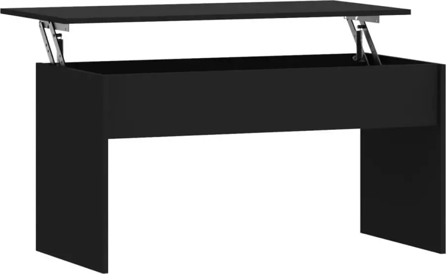 Maison Exclusive Salontafel 102x50 5x52 5 cm bewerkt hout zwart