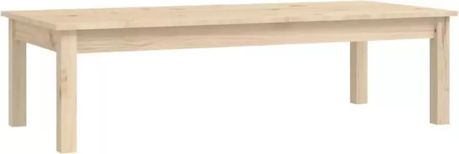Maison Exclusive Salontafel 110x50x30 cm massief grenenhout