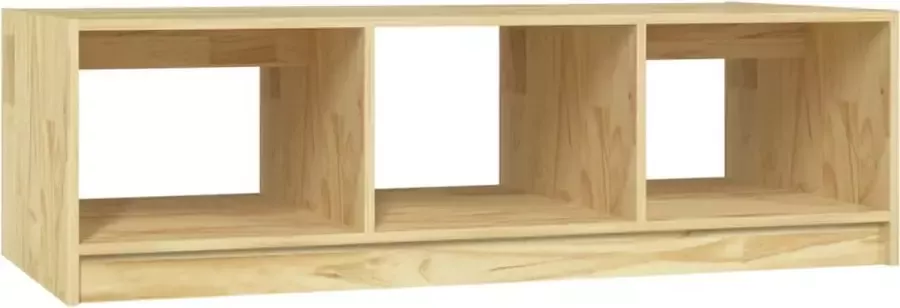 Maison Exclusive Salontafel 110x50x34 cm massief grenenhout