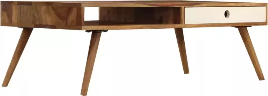 Maison Exclusive Salontafel 110x50x35 cm massief sheeshamhout