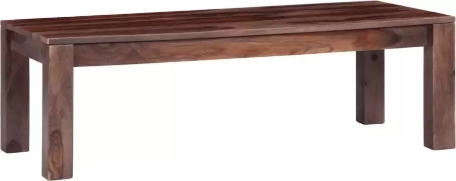 Maison Exclusive Salontafel 110x50x35 cm massief sheeshamhout grijs