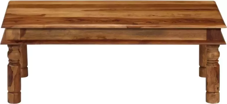 Maison Exclusive Salontafel 110x60x40 cm massief sheeshamhout