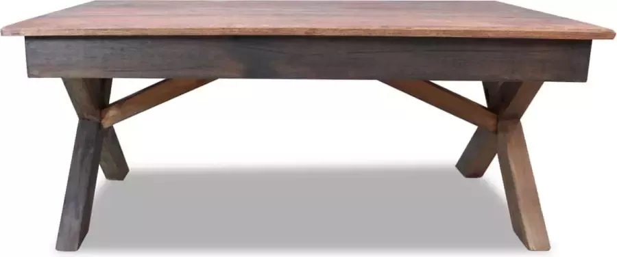 Maison Exclusive Salontafel 110x60x45 cm massief gerecycled hout