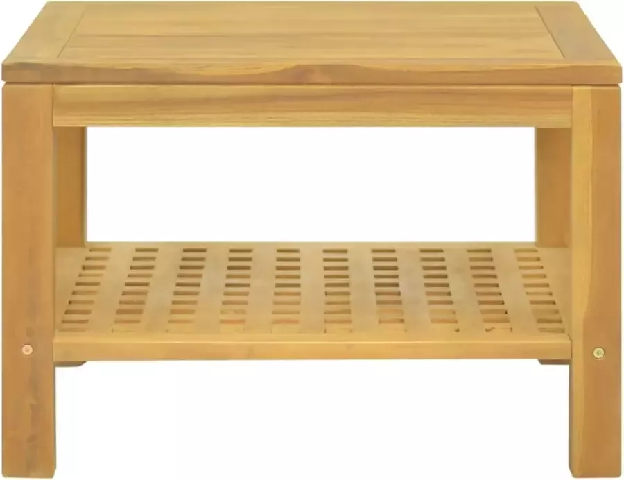 Maison Exclusive Salontafel 60x60x40 cm massief teakhout