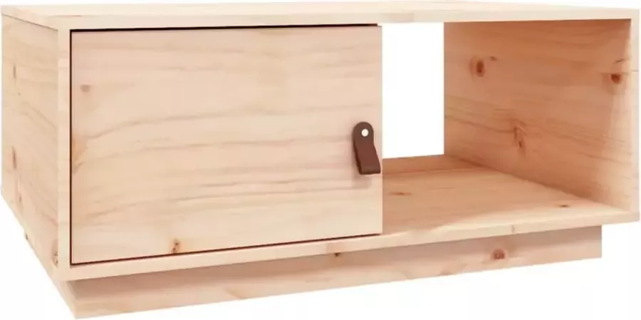 Maison Exclusive Salontafel 80x50x35 5 cm massief grenenhout