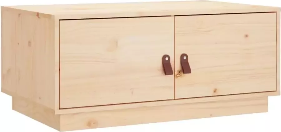 Maison Exclusive Salontafel 80x50x35 cm massief grenenhout - Foto 2