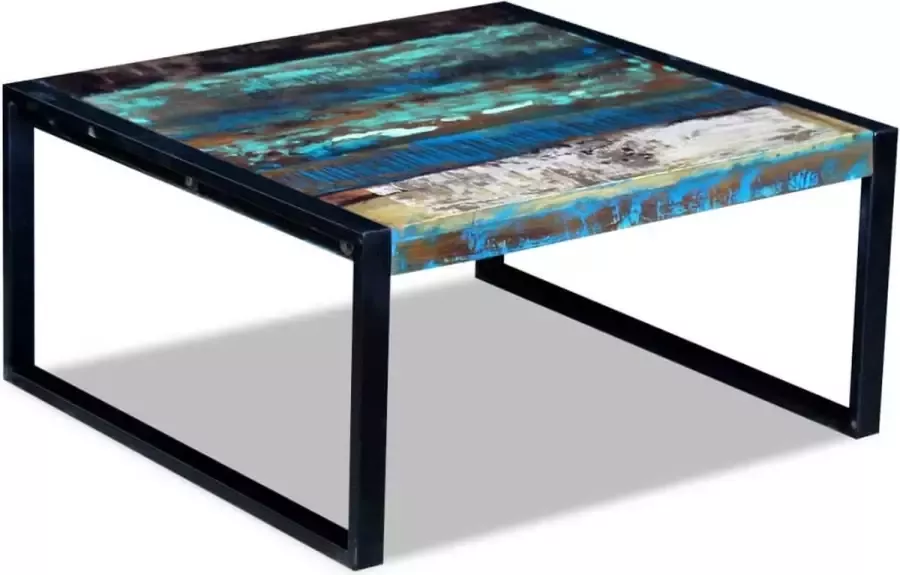 Maison Exclusive Salontafel 80x80x40 cm massief gerecycled hout