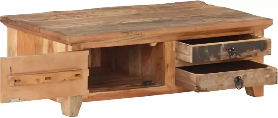 Maison Exclusive Salontafel 90x50x31 cm massief gerecycled hout