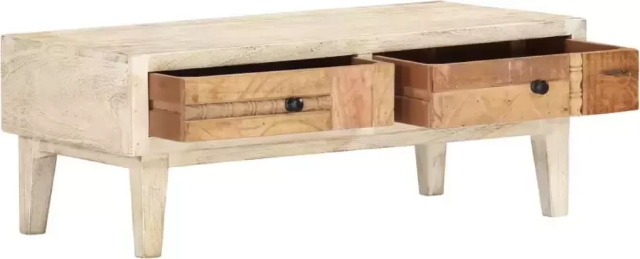Maison Exclusive Salontafel 90x50x35 cm massief gerecycled hout - Foto 2