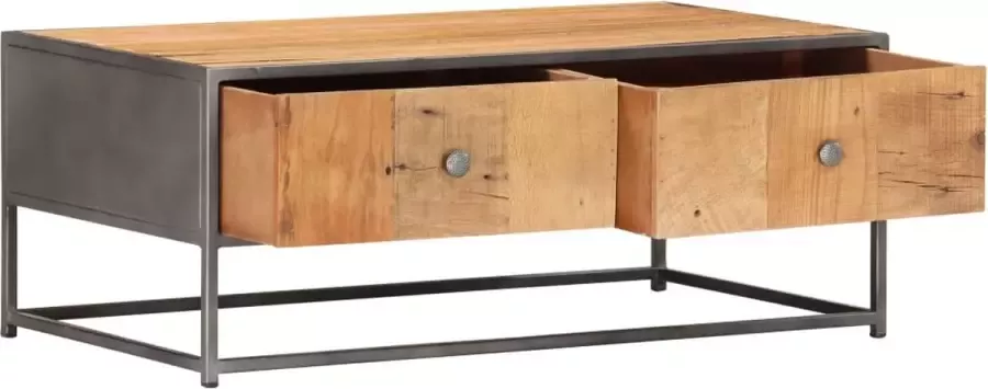 Maison Exclusive Salontafel 90x50x35 cm massief gerecycled hout - Foto 3