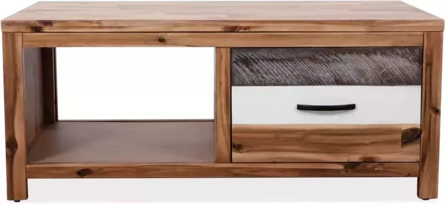 Maison Exclusive Salontafel 90x50x37 5 cm massief acaciahout