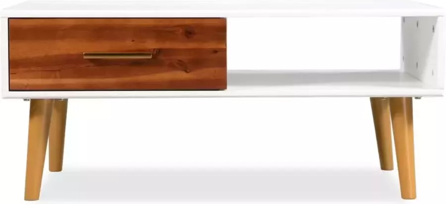 Maison Exclusive Salontafel 90x50x40 cm massief acaciahout