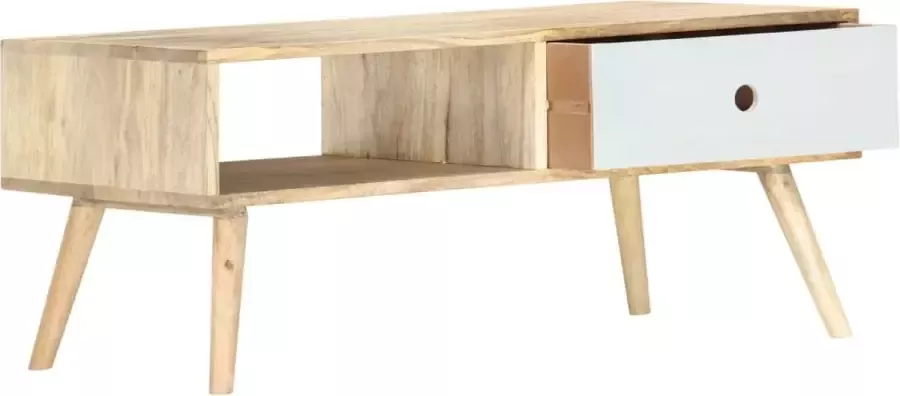 Maison Exclusive Salontafel 90x50x40 cm massief mangohout - Foto 2