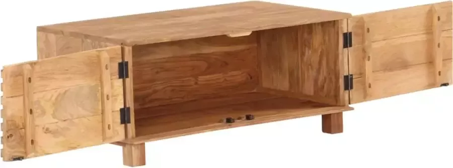 Maison Exclusive Salontafel 90x50x40 cm massief mangohout