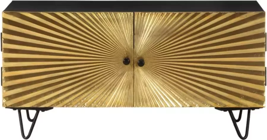 Maison Exclusive Salontafel 90x50x45 cm massief mangohout