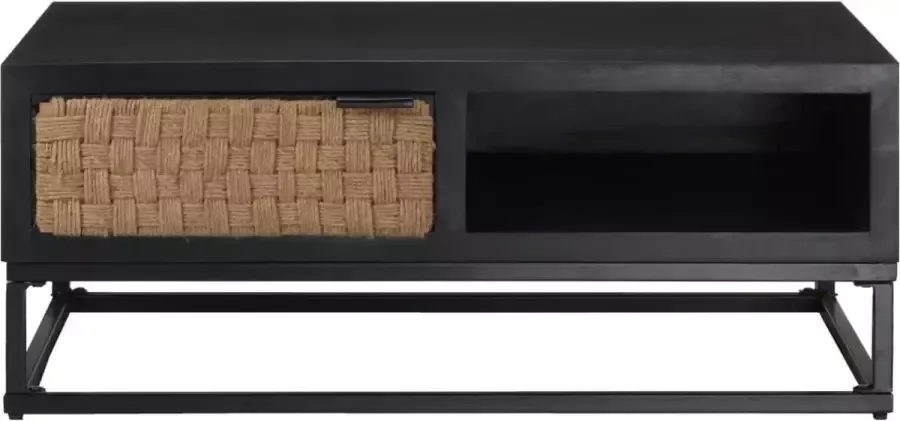 Maison Exclusive Salontafel 90x60x35 cm massief mangohout