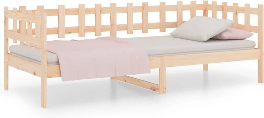 Maison Exclusive Slaapbank 90x200 cm massief grenenhout
