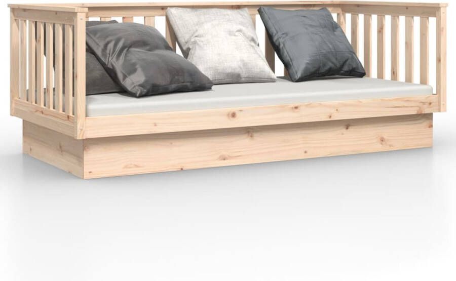 Maison Exclusive Slaapbank 90x200 cm massief grenenhout