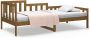 Maison Exclusive Slaapbank 90x200 cm massief grenenhout honingbruin - Thumbnail 1