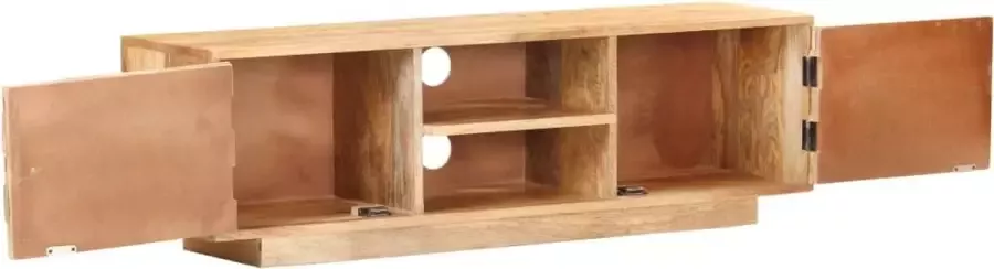 Maison Exclusive Tv-meubel 116x30x35 cm massief mangohout
