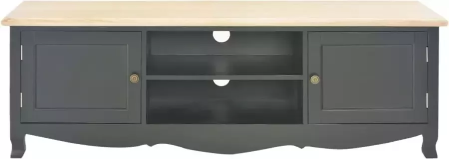 Maison Exclusive Tv-meubel 120x30x40 cm hout zwart - Foto 2