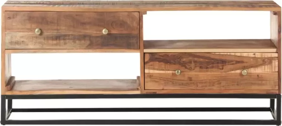 Maison Exclusive Tv-meubel 120x30x50 cm ruw acaciahout