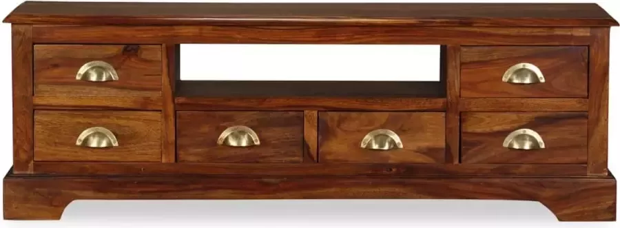 Maison Exclusive Tv-meubel 120x40x30 cm massief sheeshamhout