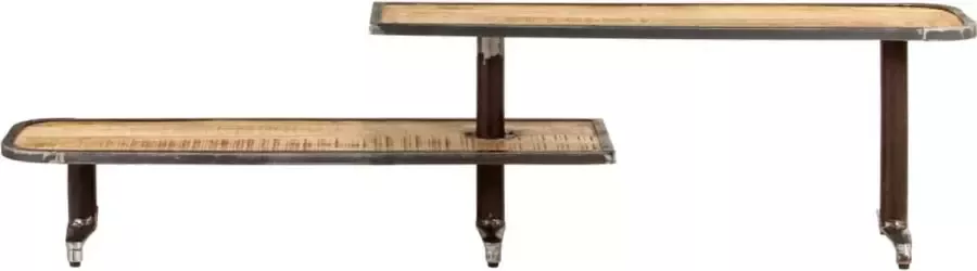 Maison Exclusive Tv-meubel 160x30x40 cm massief mangohout