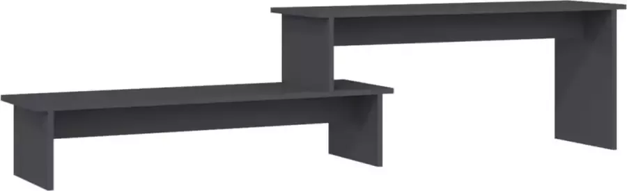 Maison Exclusive Tv-meubel 180x30x43 cm spaanplaat grijs