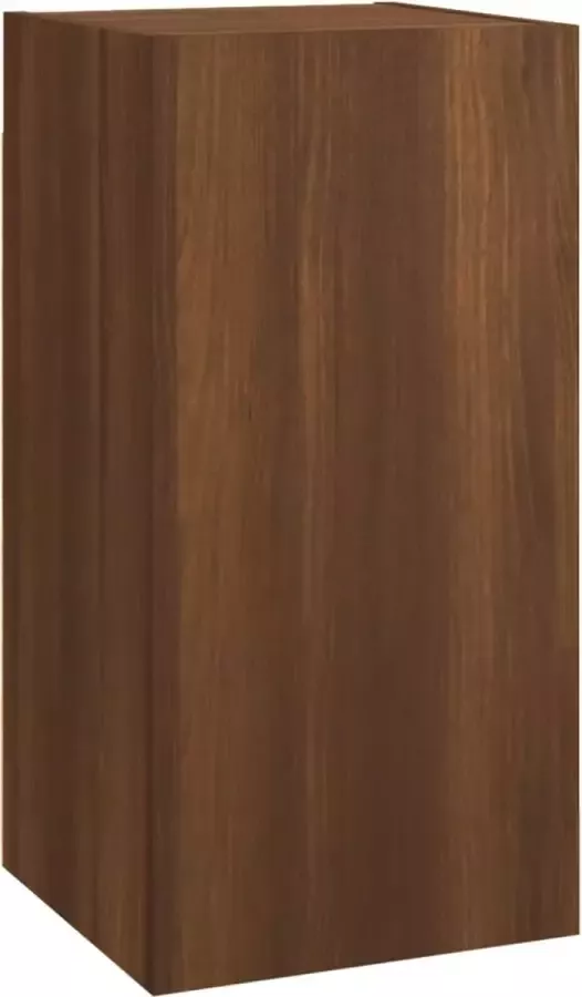 Maison Exclusive Tv-meubel 30 5x30x60 cm bewerkt hout bruineikenkleurig