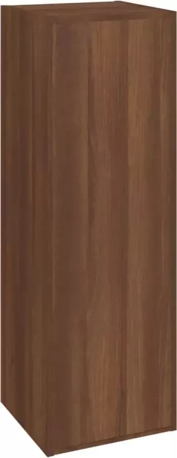 Maison Exclusive Tv-meubel 30 5x30x90 cm bewerkt hout bruineikenkleurig