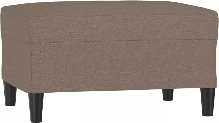 Maison Exclusive Voetenbank 70x55x41 cm stof taupe