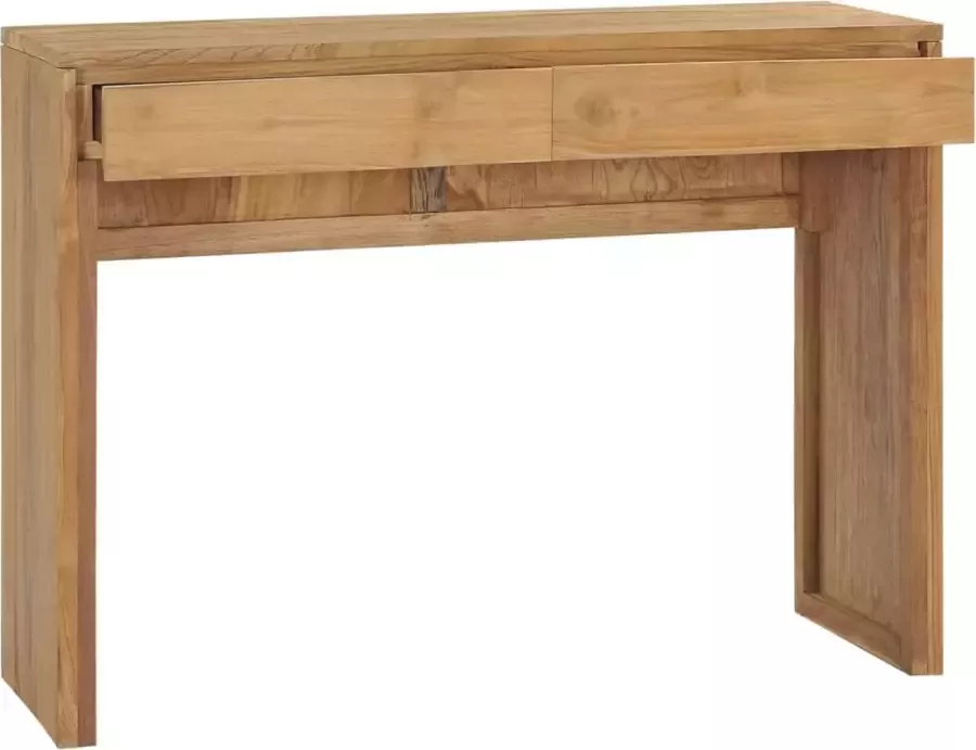 Maison Exclusive Wandtafel 100x35x75 cm massief teakhout