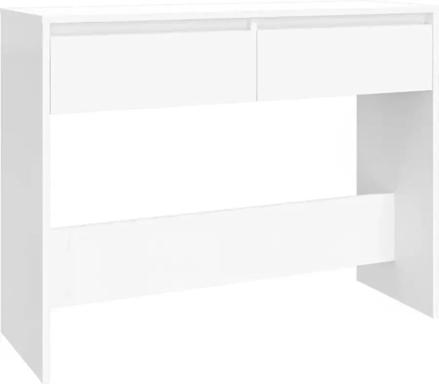Maison Exclusive Wandtafel 100x35x76 5 spaanplaat wit