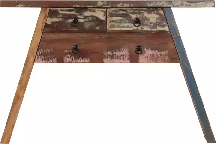Maison Exclusive Wandtafel 110x30x75 cm massief gerecycled hout