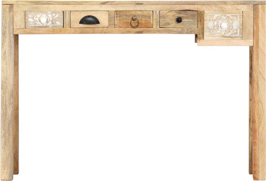 Maison Exclusive Wandtafel 110x30x75 cm massief mangohout