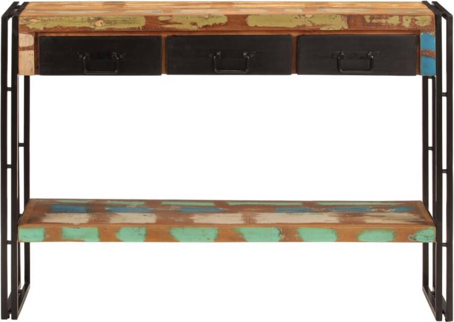 Maison Exclusive Wandtafel 110x30x76 cm massief gerecycled hout