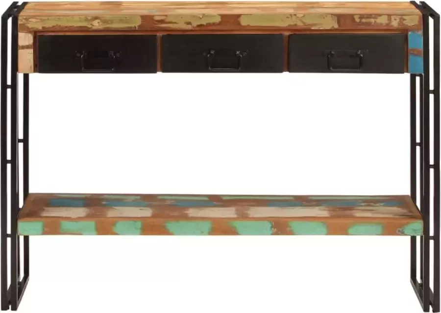 Maison Exclusive Wandtafel 110x30x76 cm massief gerecycled hout
