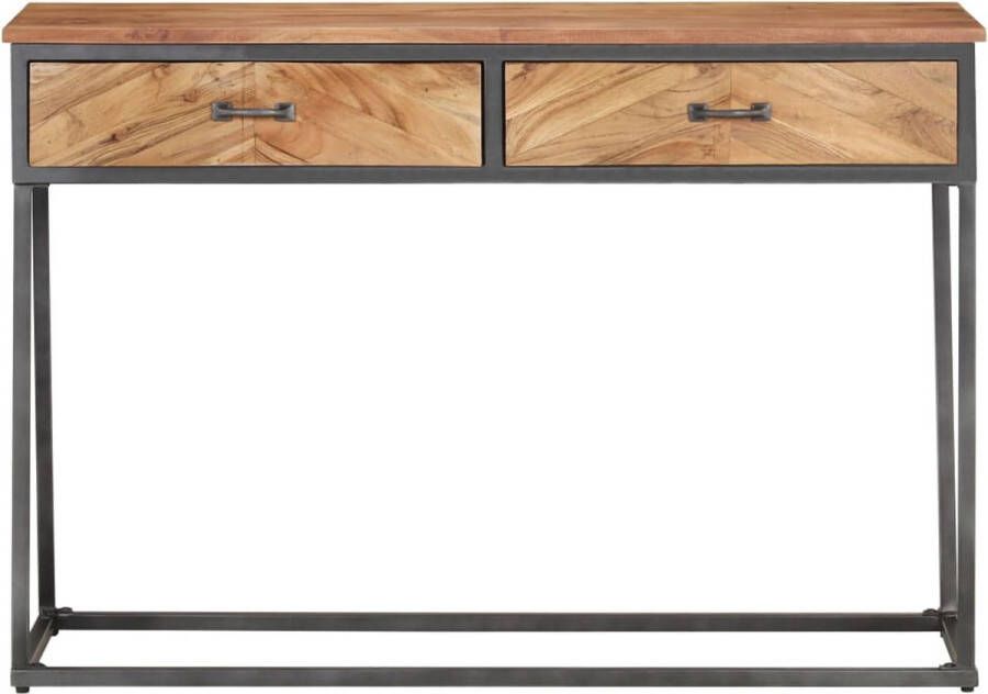 Maison Exclusive Wandtafel 110x35x75 cm massief acaciahout