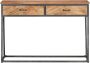 Maison Exclusive Wandtafel 110x35x75 cm massief acaciahout - Thumbnail 2