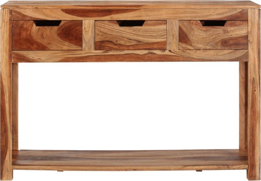 Maison Exclusive Wandtafel 110x35x75 cm massief acaciahout
