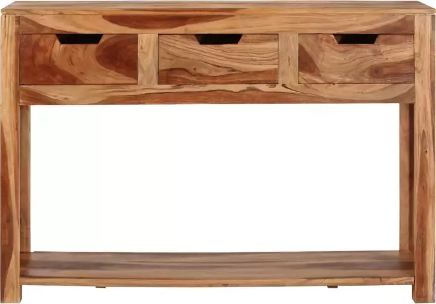Maison Exclusive Wandtafel 110x35x75 cm massief acaciahout