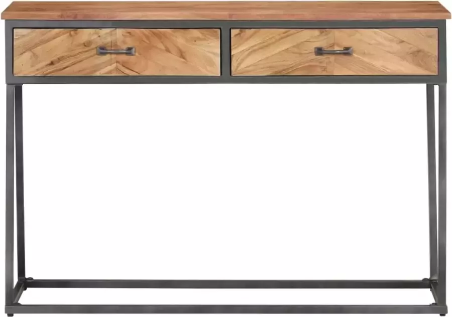 Maison Exclusive Wandtafel 110x35x75 cm massief acaciahout