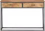 Maison Exclusive Wandtafel 110x35x75 cm massief acaciahout - Thumbnail 1