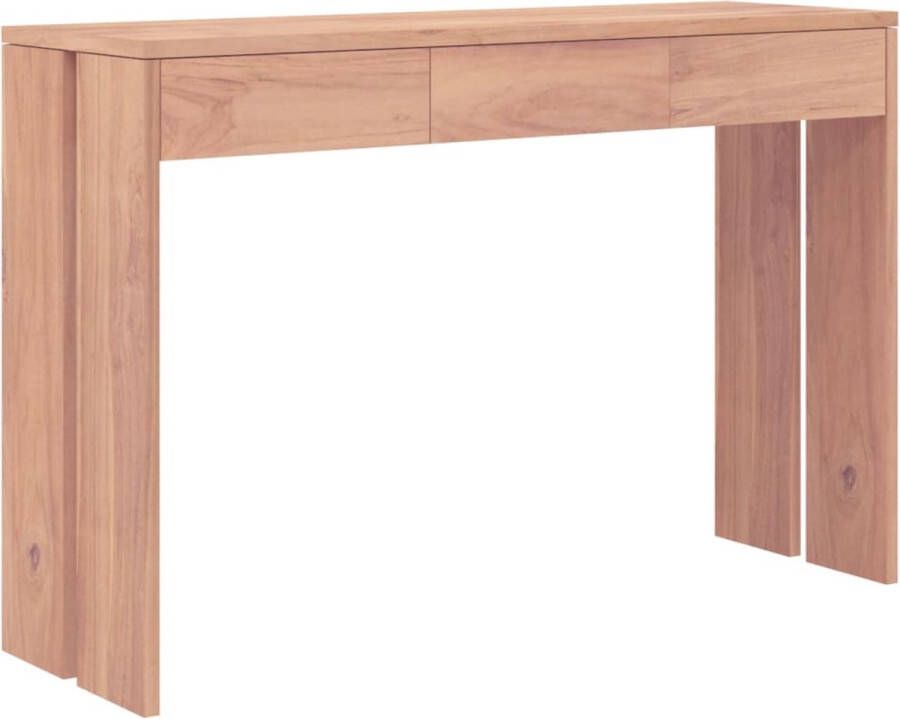 Maison Exclusive Wandtafel 110x35x75 cm massief teakhout