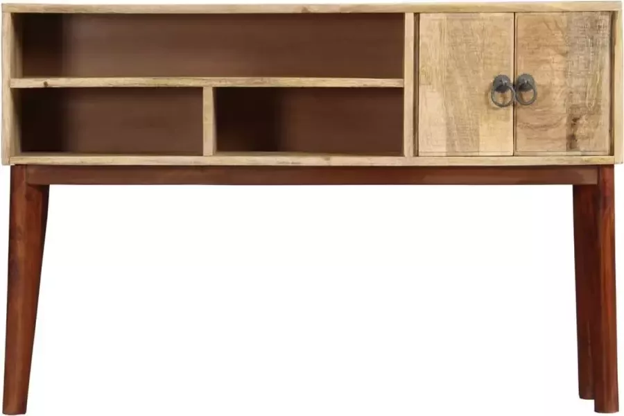 Maison Exclusive Wandtafel 115x30x76 cm massief ruw mangohout