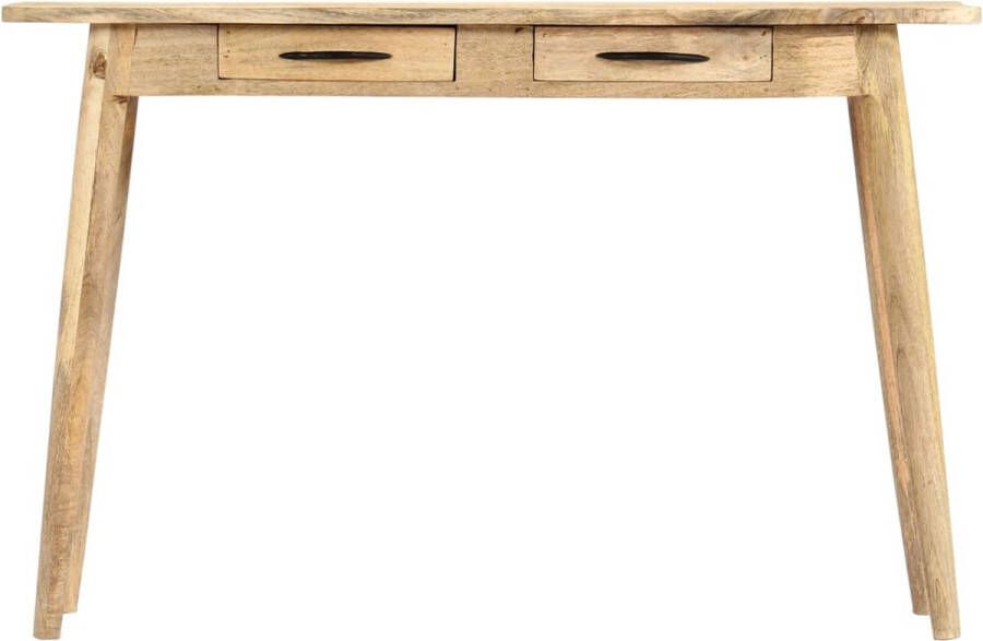 Maison Exclusive Wandtafel 115x40x75 cm massief ruw mangohout
