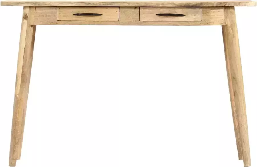 Maison Exclusive Wandtafel 115x40x75 cm massief ruw mangohout