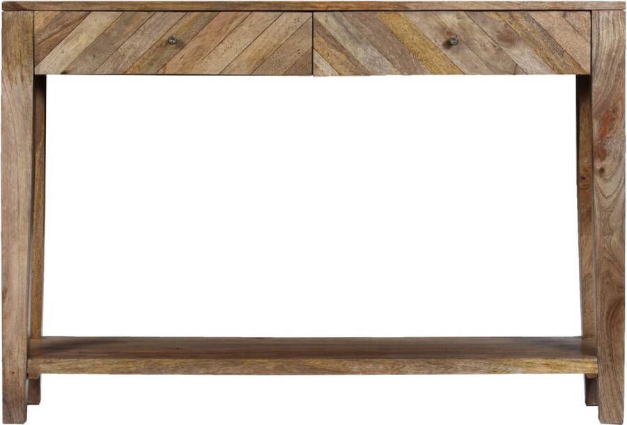 Maison Exclusive Wandtafel 118x30x80 cm massief mangohout